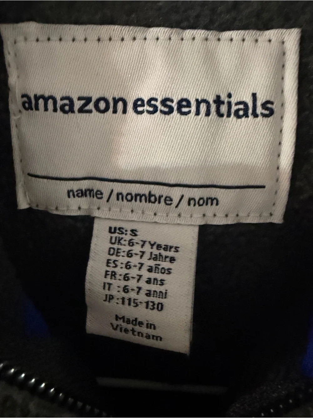 Amazon Essentials cozy charcoal